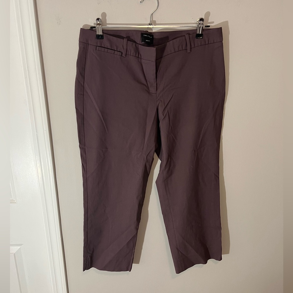 The Limited Drew Fit Cropped Dress Pants